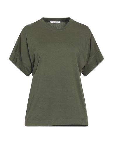 Bellwood Woman T-shirt Military Green Size Xs Cotton
