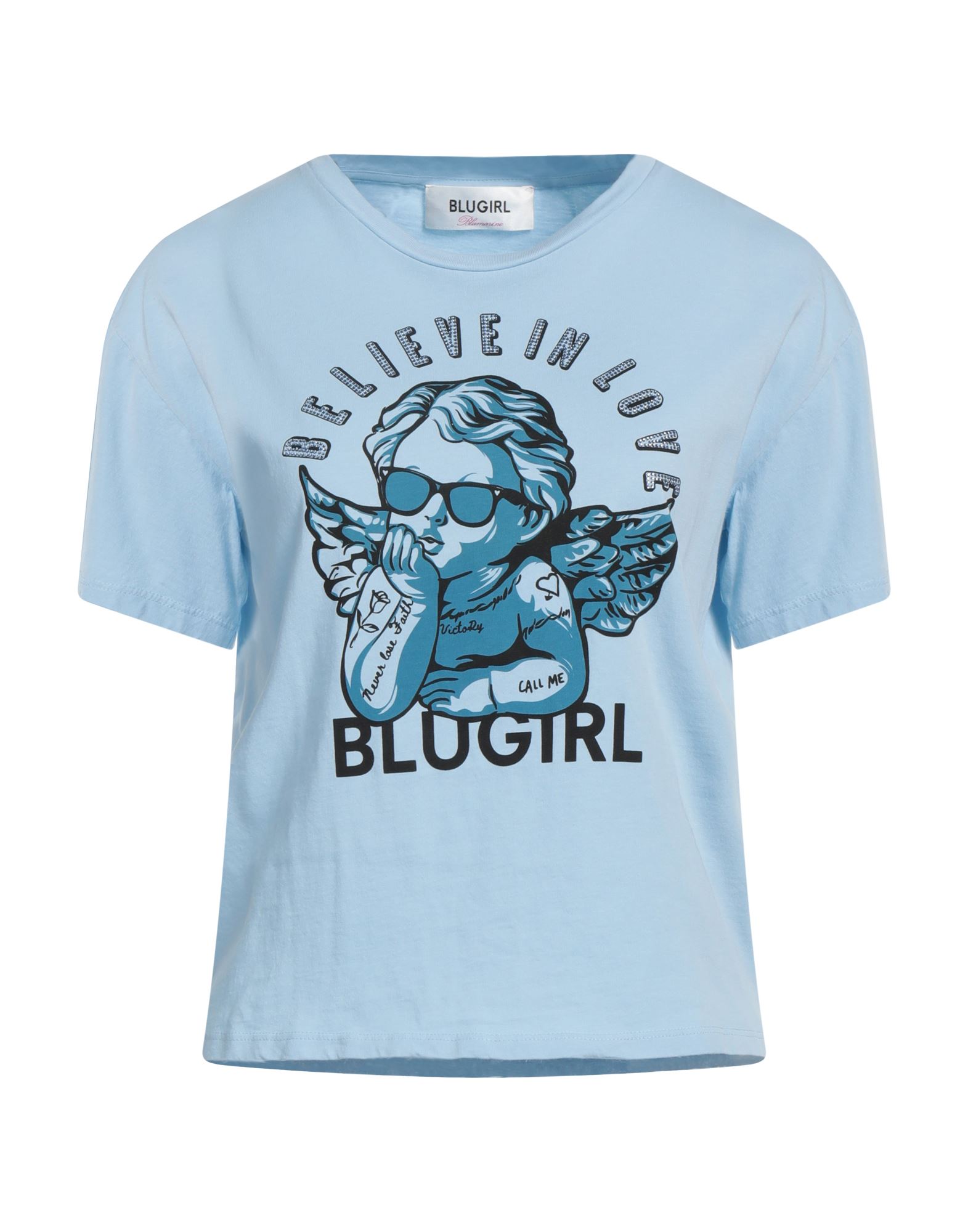 Blugirl Blumarine T-shirts In Blue