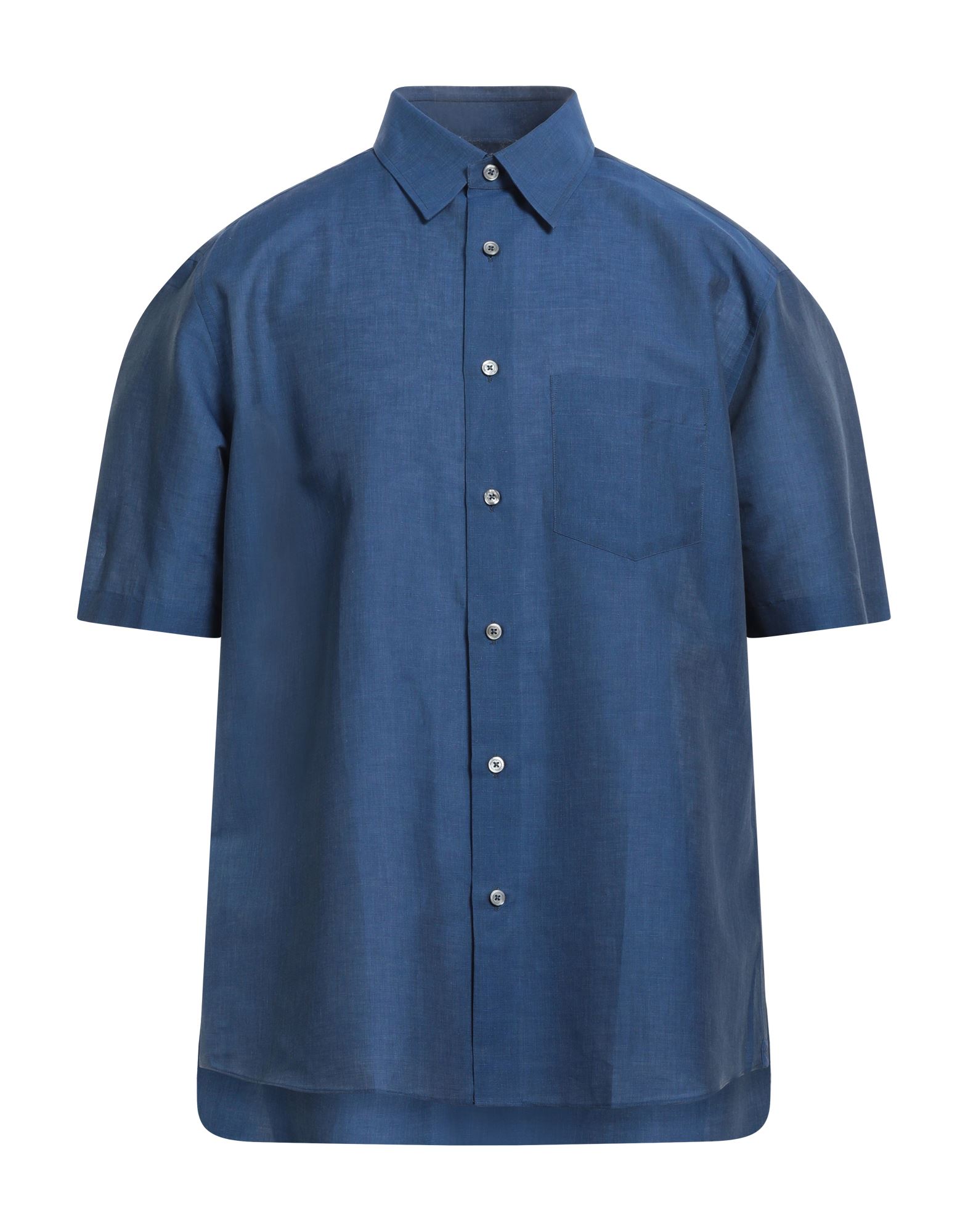 Dunhill Shirts In Navy Blue