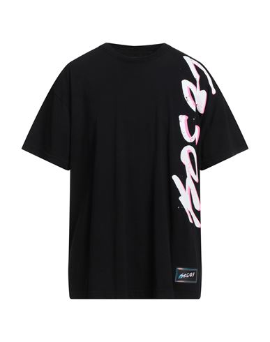 Bossi Sportswear Man T-shirt Black Size Xl Cotton