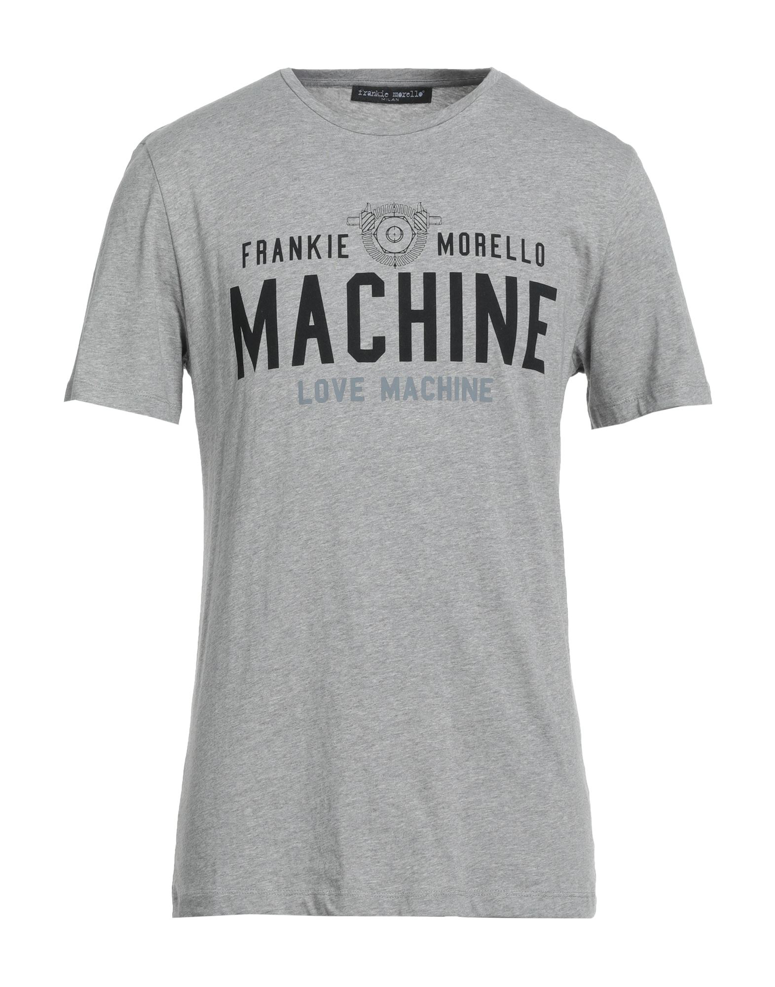 Frankie Morello T-shirts In Gray