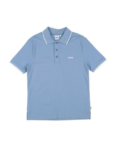 Hugo Boss Babies' Boss Toddler Boy Polo Shirt Light Blue Size 6 Cotton