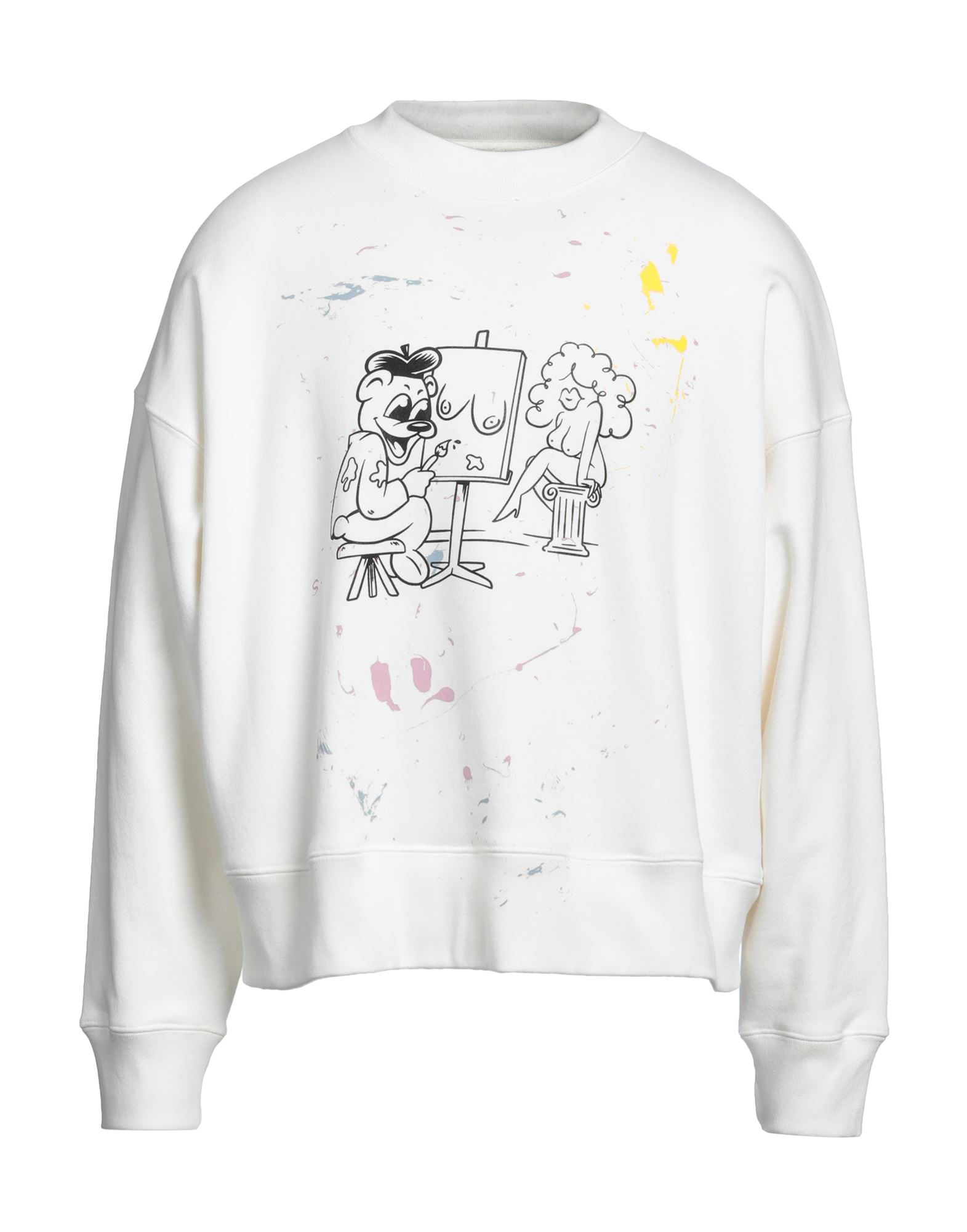 DOMREBEL Snap Graphic-Print Sweatshirt