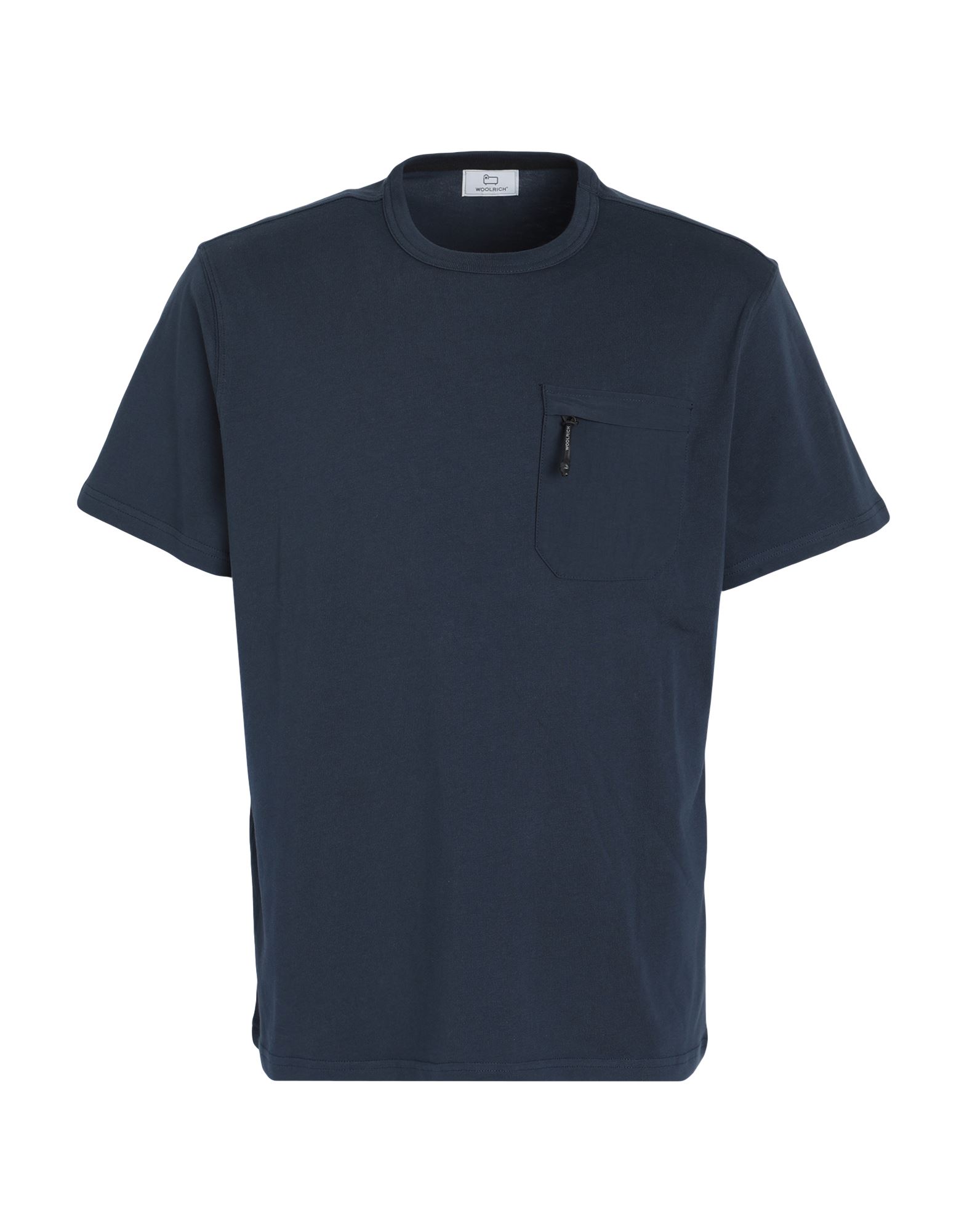 Woolrich T-shirts In Navy Blue