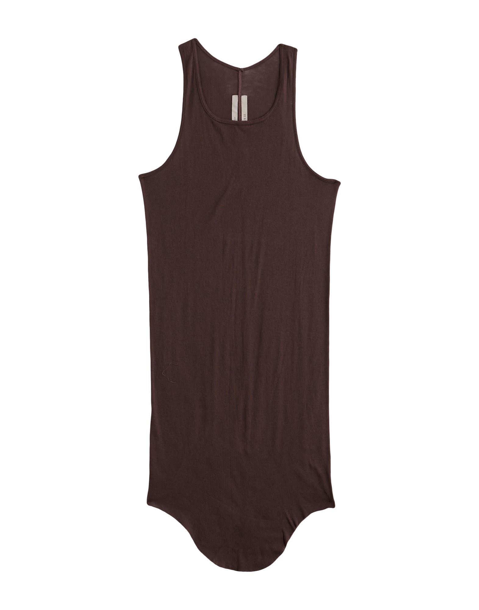 Rick Owens Tank Tops In Brown