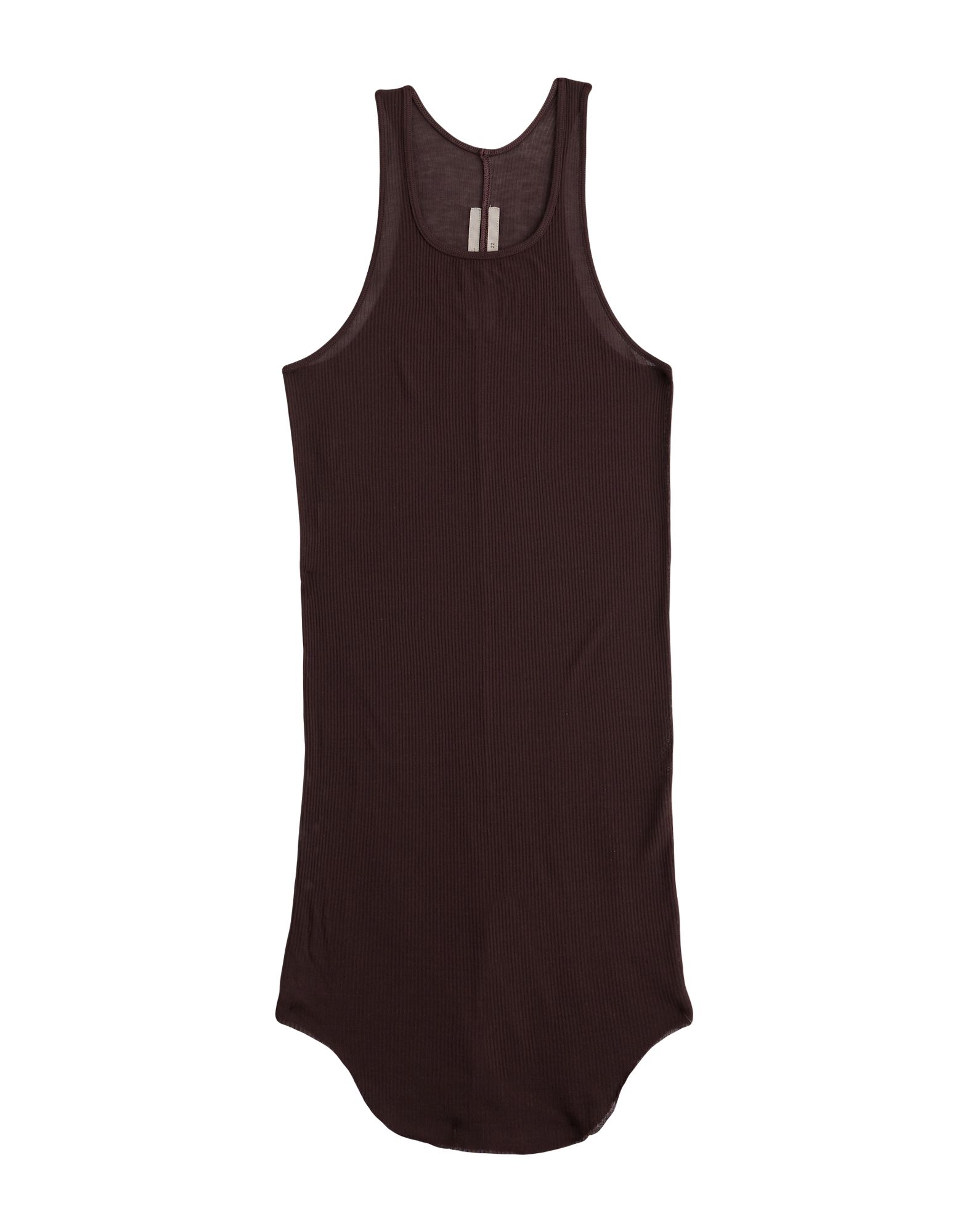 Rick Owens Tank Tops In Brown