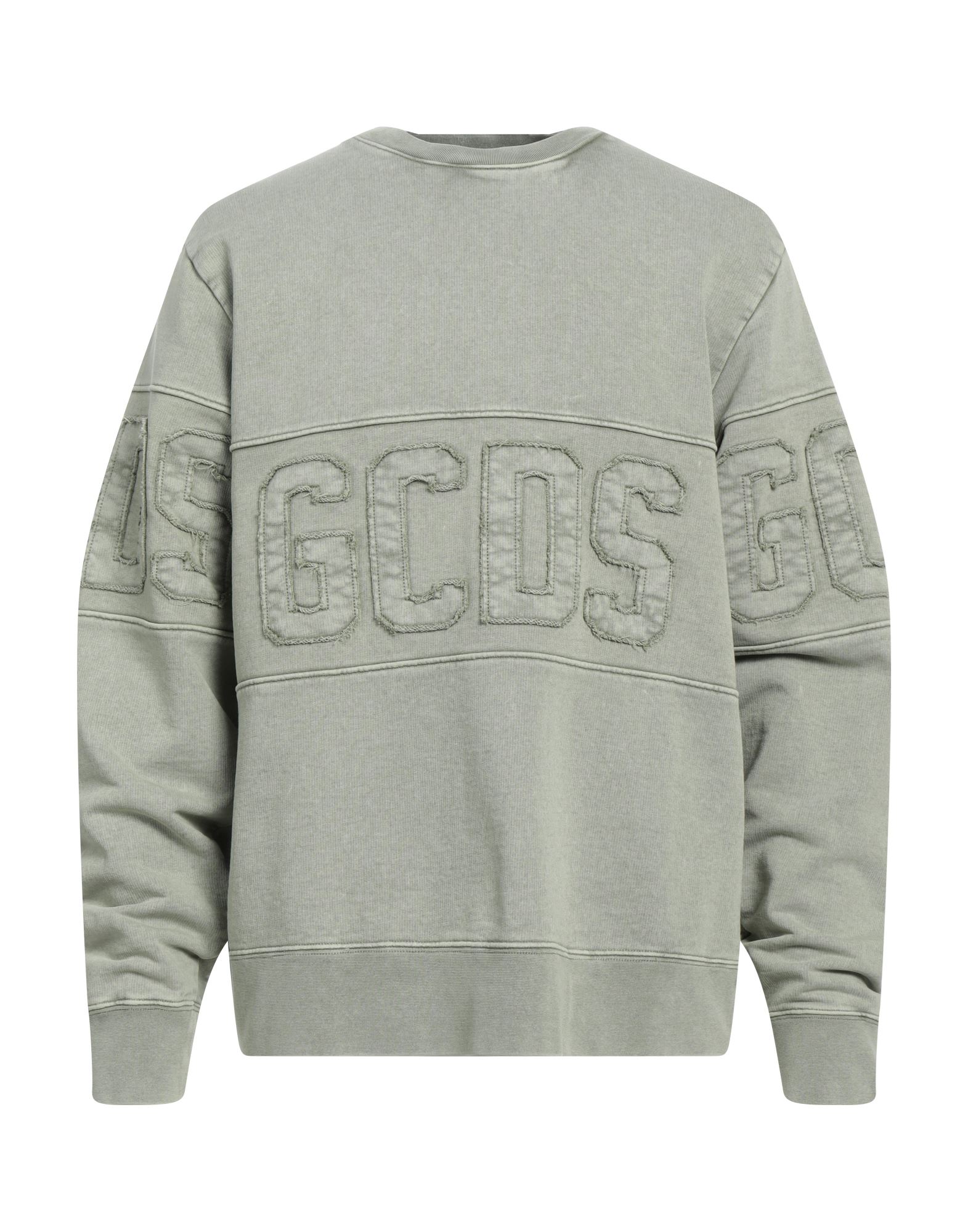 Gcds Sweatshirts In Sage Green