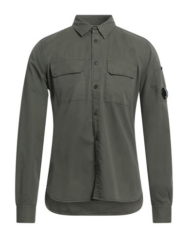 C.p. Company C. P. Company Man Shirt Military Green Size 3xl Cotton