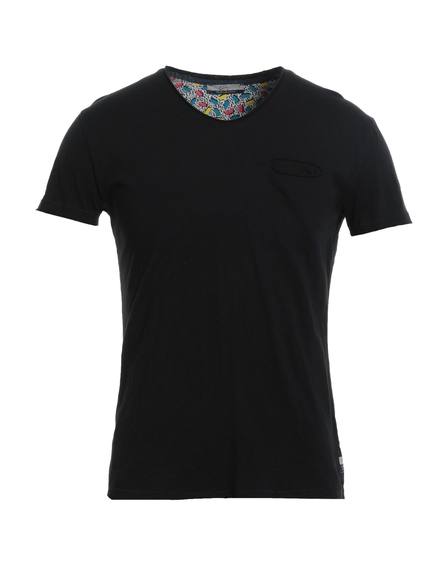 Yes Zee By Essenza T-shirts In Black