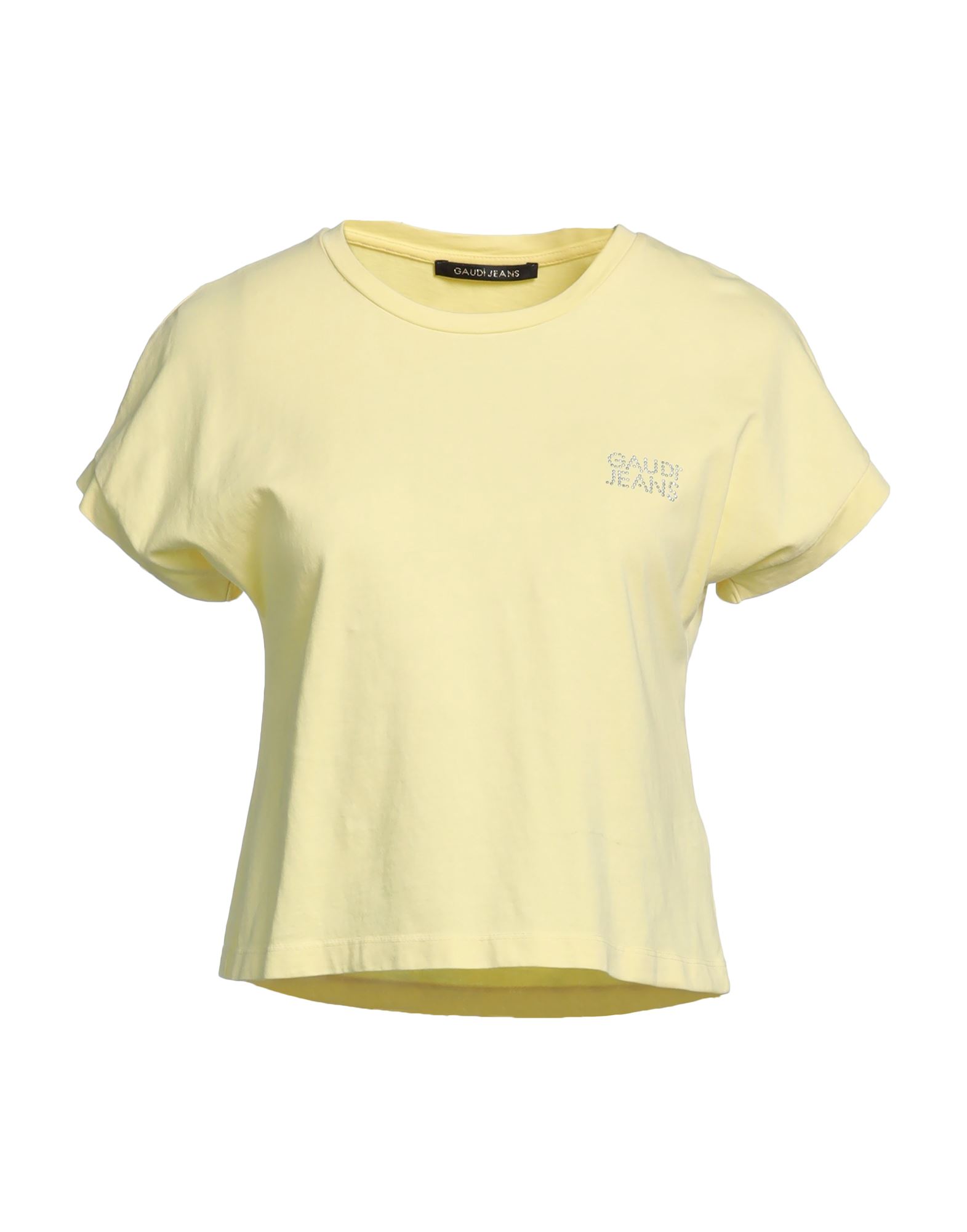 Gaudì Woman T-shirt Light Yellow Size Xs Cotton
