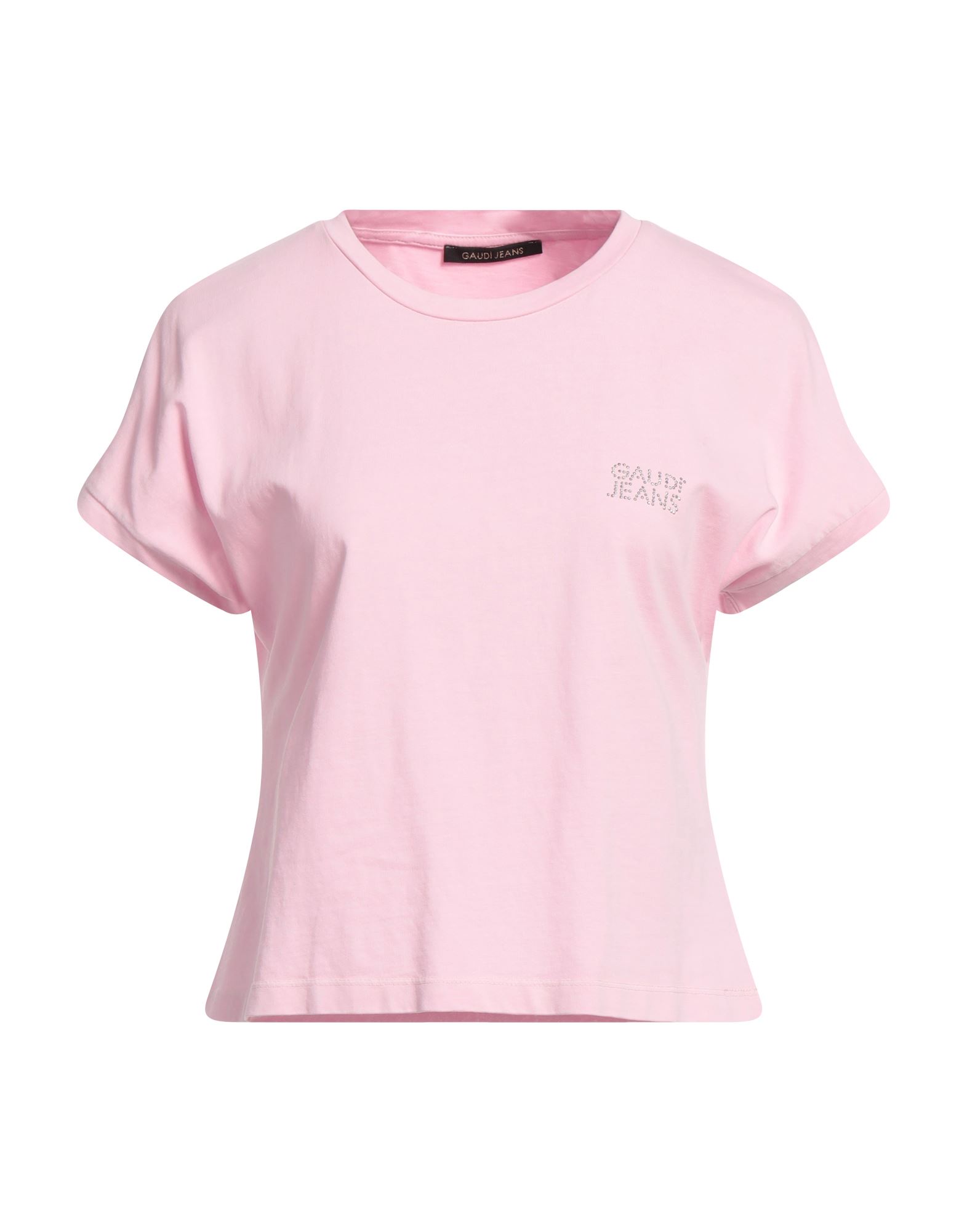 Gaudì Woman T-shirt Pink Size M Cotton