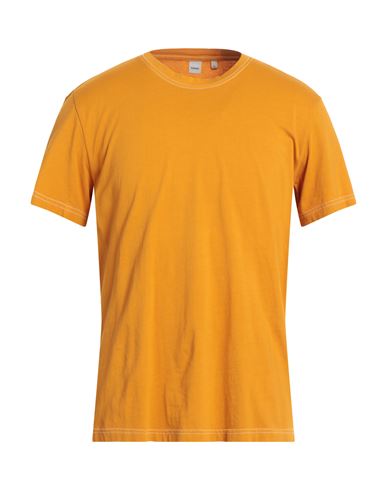 Aspesi Man T-shirt Orange Size L Cotton
