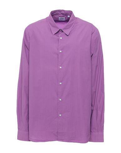 Aspesi Man Shirt Purple Size 17 ½ Cotton