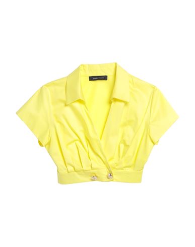 Les Bourdelles Des Garçons Woman Top Yellow Size 4 Cotton