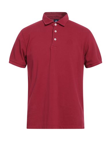 North Sails Man Polo Shirt Burgundy Size Xxs Cotton In Red