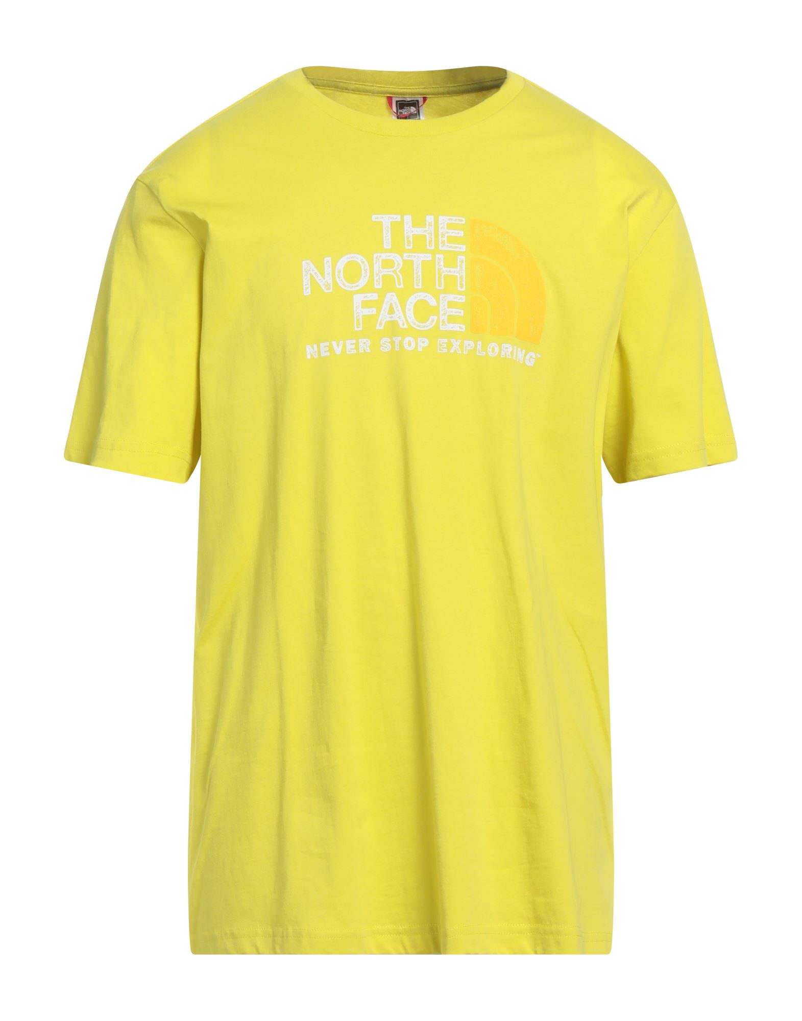 The North Face T-shirts In Light Yellow