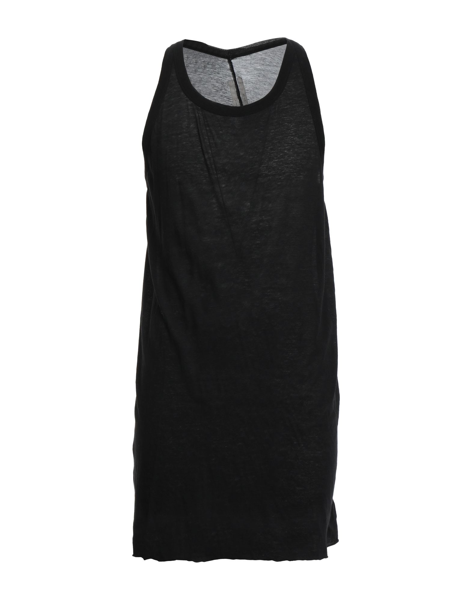 Rick Owens Tank Tops In Black