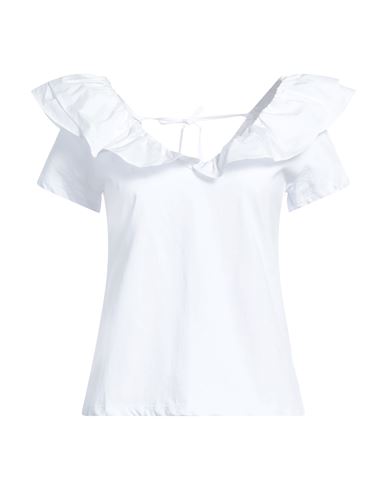 Shop Liu •jo Woman T-shirt White Size Xs Cotton