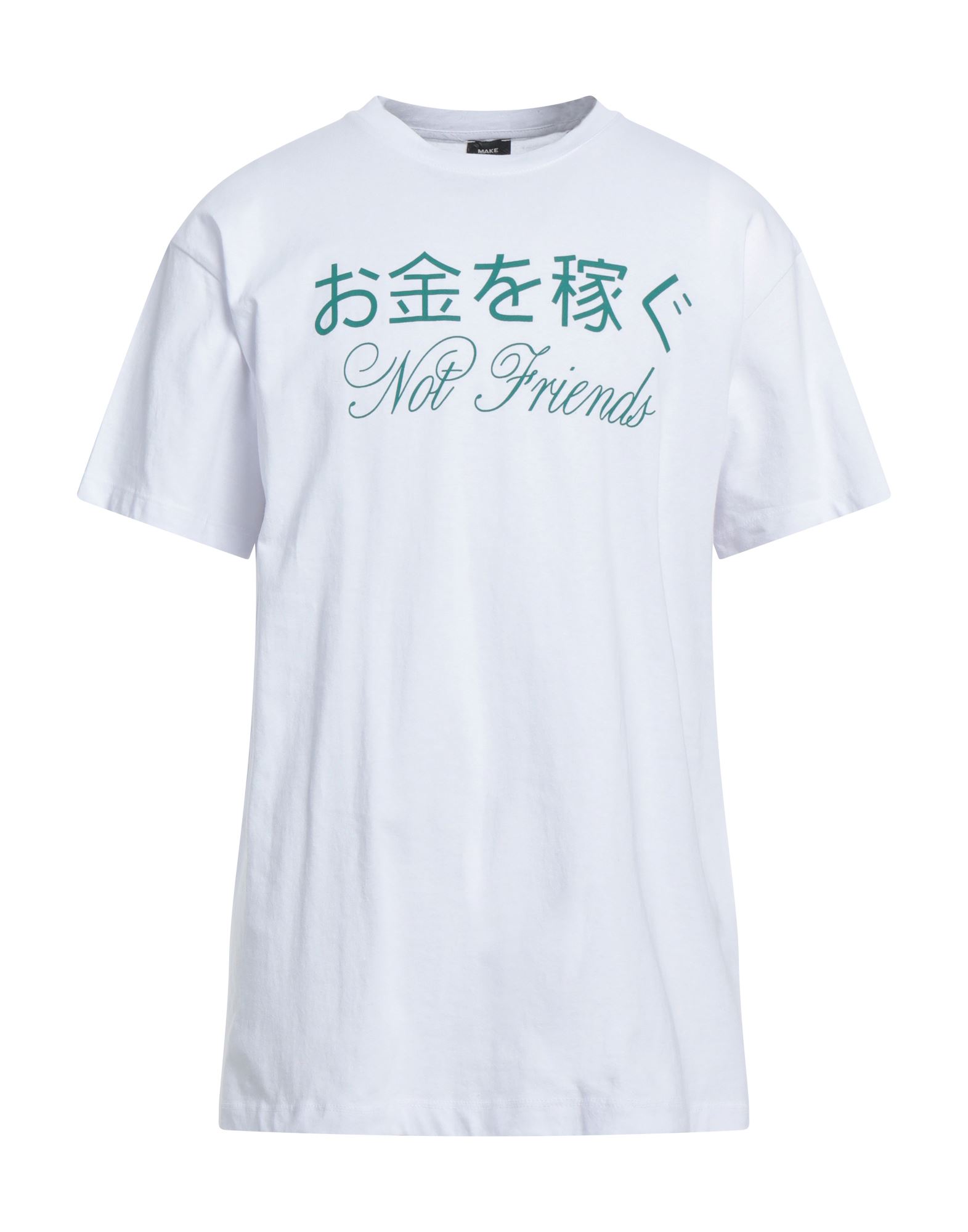 Make Money Not Friends T-shirts In White