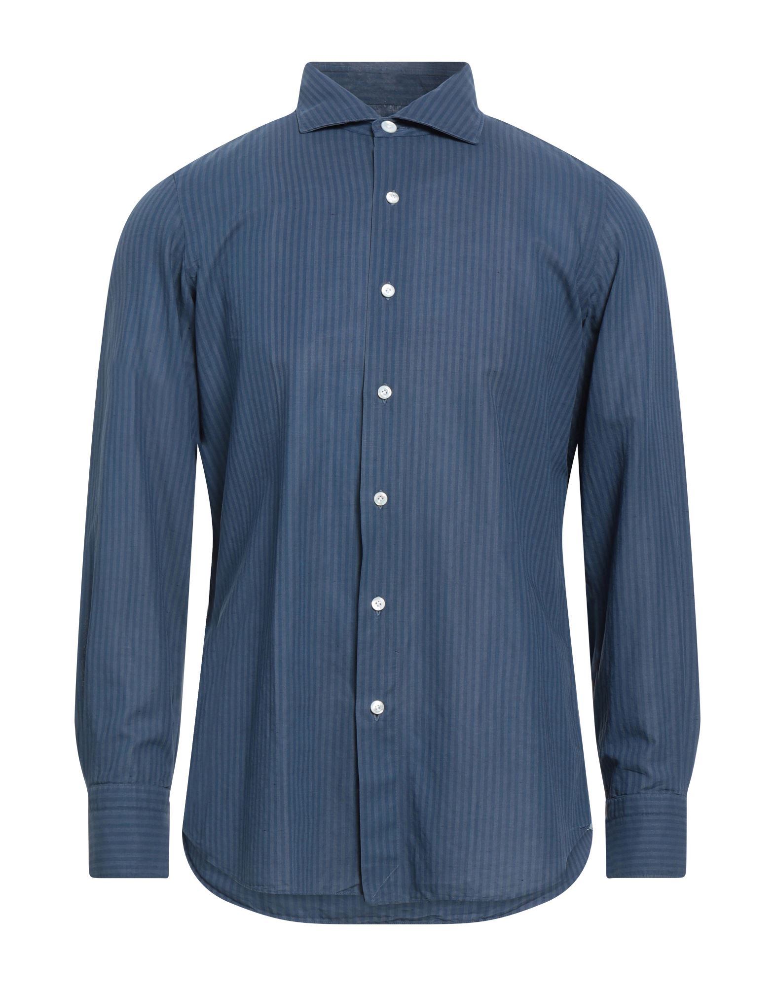 Finamore 1925 Shirts In Blue