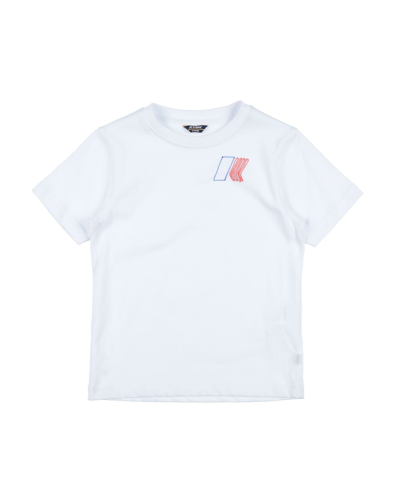 K-way Kids'  T-shirts In White