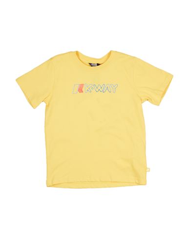 K-way Babies'  Toddler Boy T-shirt Yellow Size 6 Cotton