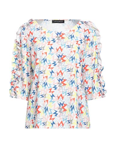 Shop Frankie Morello Woman Top White Size L Polyester