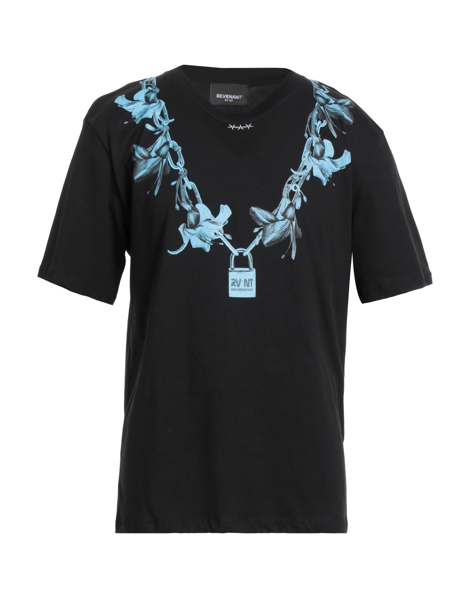 Shop Revenant Rv Nt Man T-shirt Black Size Xs Cotton