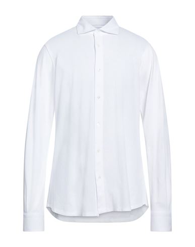 Borsa Man Shirt White Size 17 Cotton