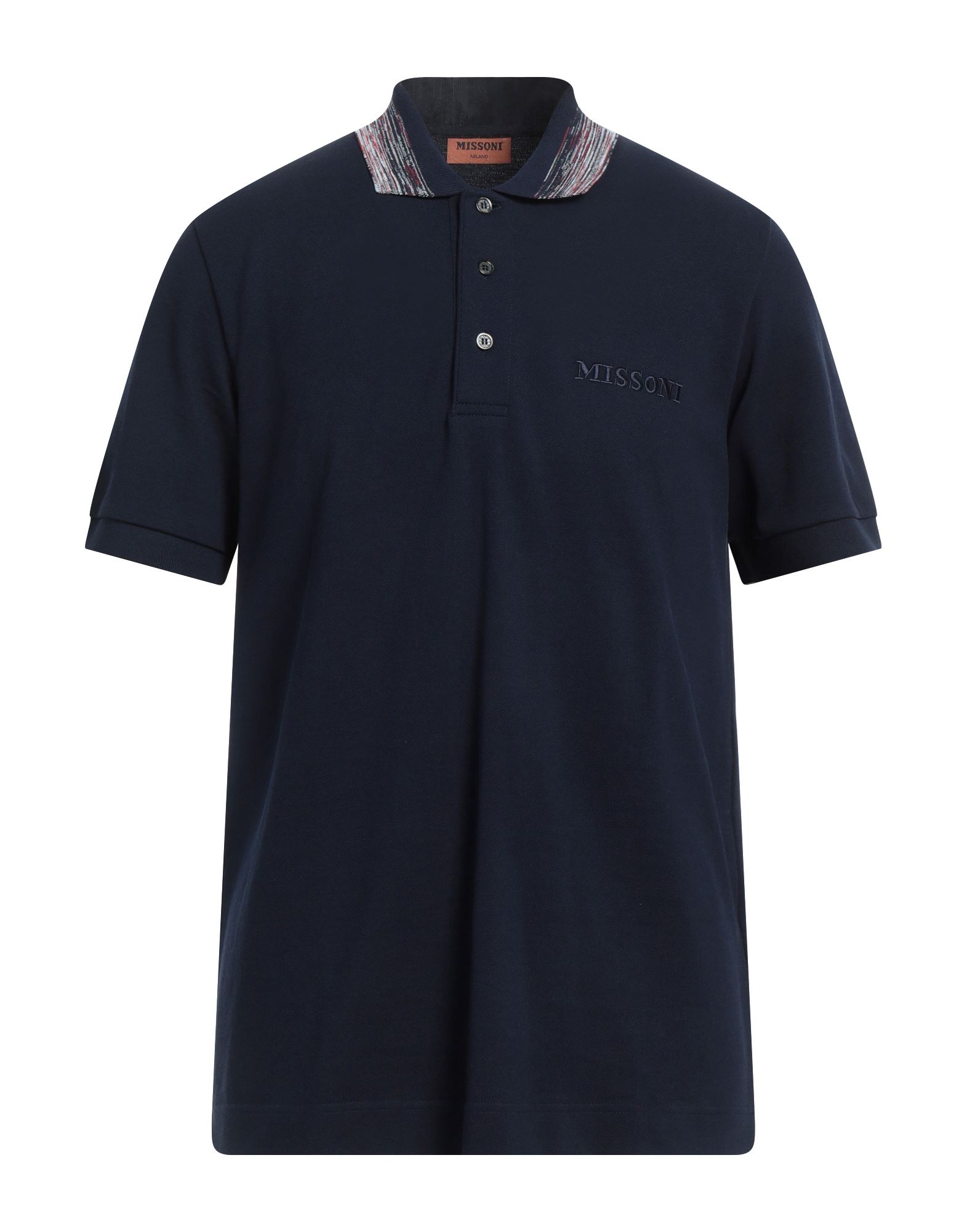 Missoni Polo Shirts In Blue