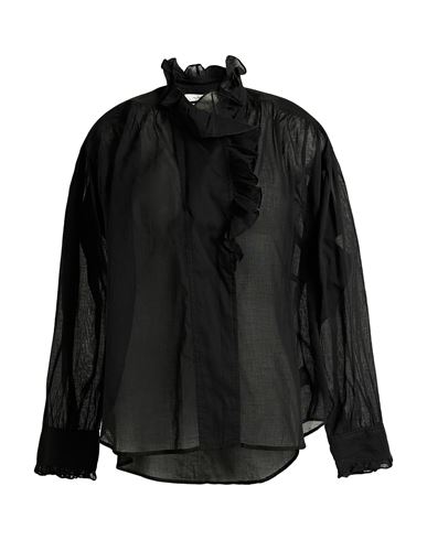 Isabel Marant Étoile Marant Étoile Woman Shirt Black Size 8 Cotton