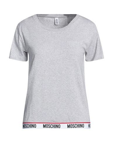 Moschino Woman Undershirt Light Grey Size S Cotton, Elastane