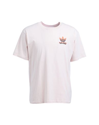Adidas Originals 3d Power Trefoil Tee Man T-shirt Light Pink Size S Cotton
