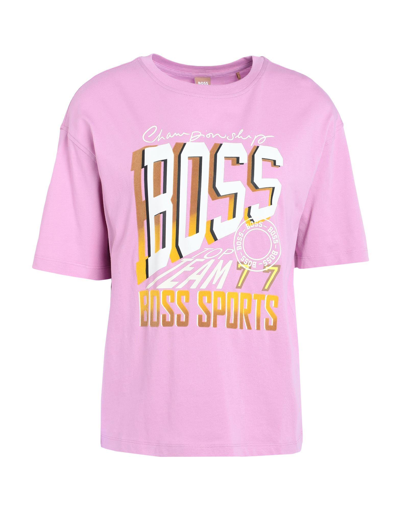 Hugo Boss Boss T-shirts In Purple