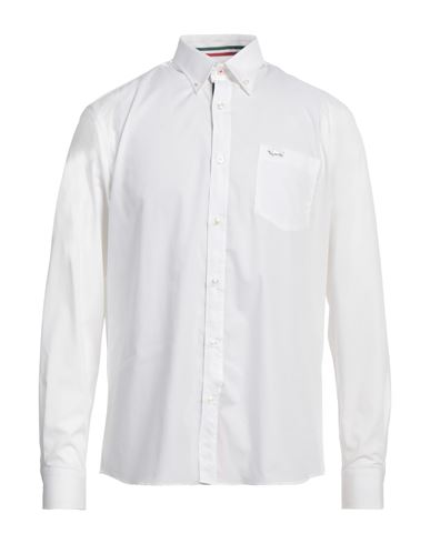 Paul & Shark Man Shirt White Size 15 ½ Cotton
