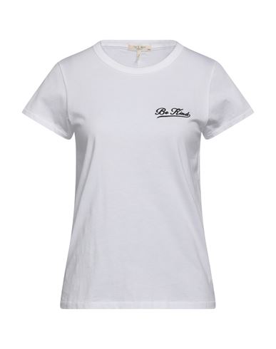 Rag & Bone Woman T-shirt White Size S Organic Cotton