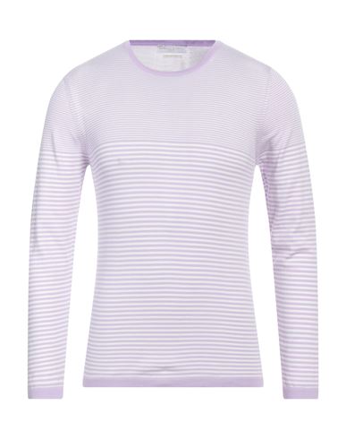 Daniele Fiesoli Man T-shirt Lilac Size S Cotton In Purple