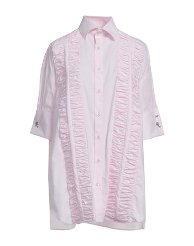 Raf Simons Woman Shirt Light Pink Size L Cotton