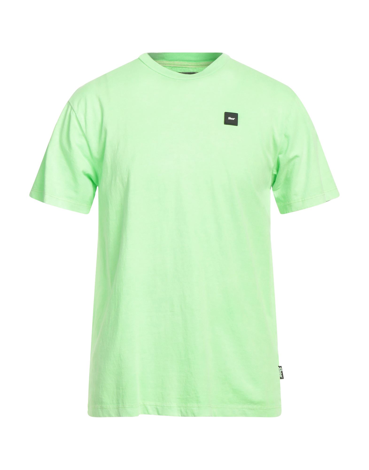 Shoe® Shoe Man T-shirt Green Size S Cotton