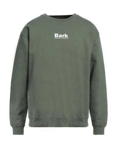 Bark Man Sweatshirt Military Green Size L Cotton, Polyester