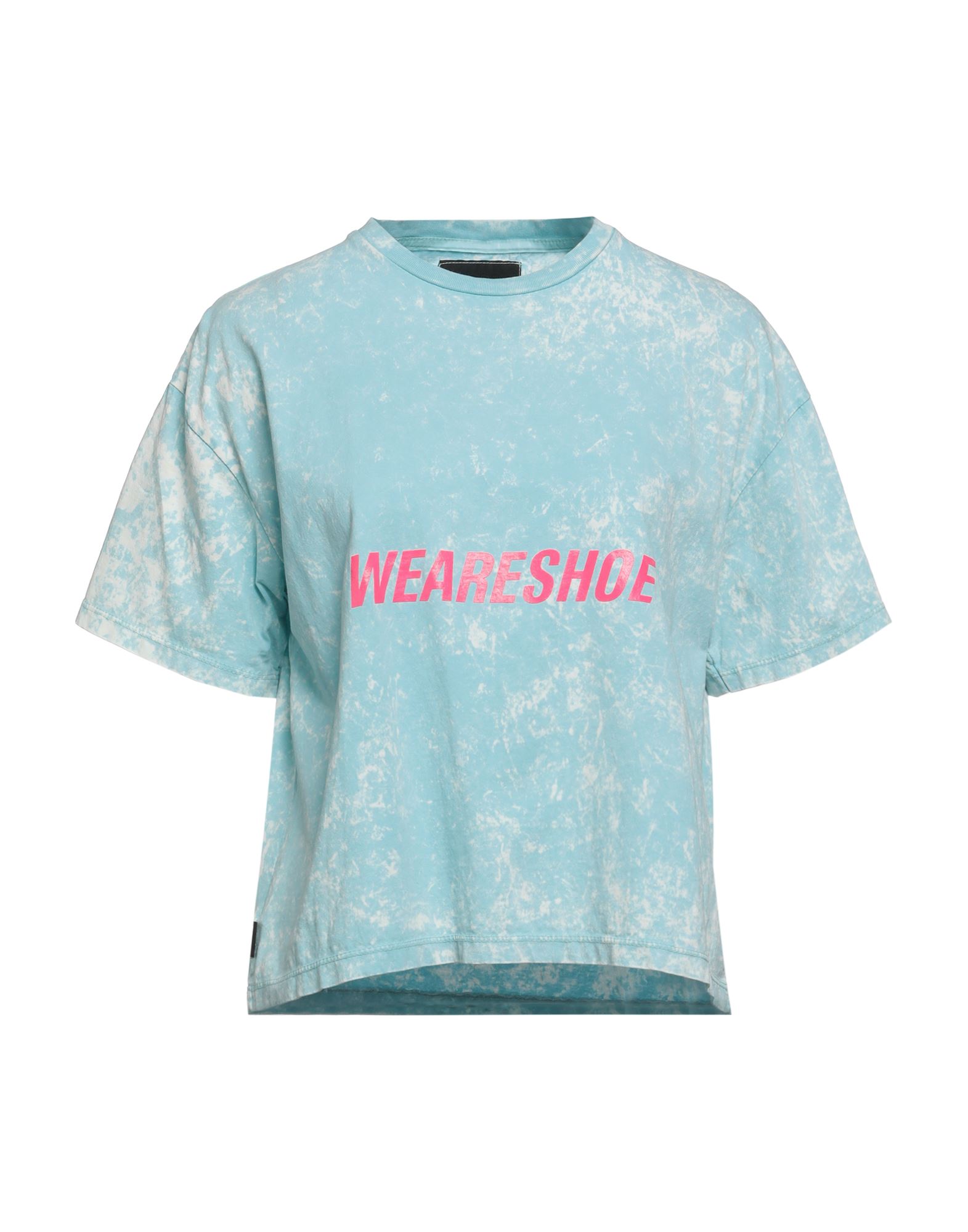 Shoe® Shoe Woman T-shirt Sky Blue Size Xs Cotton