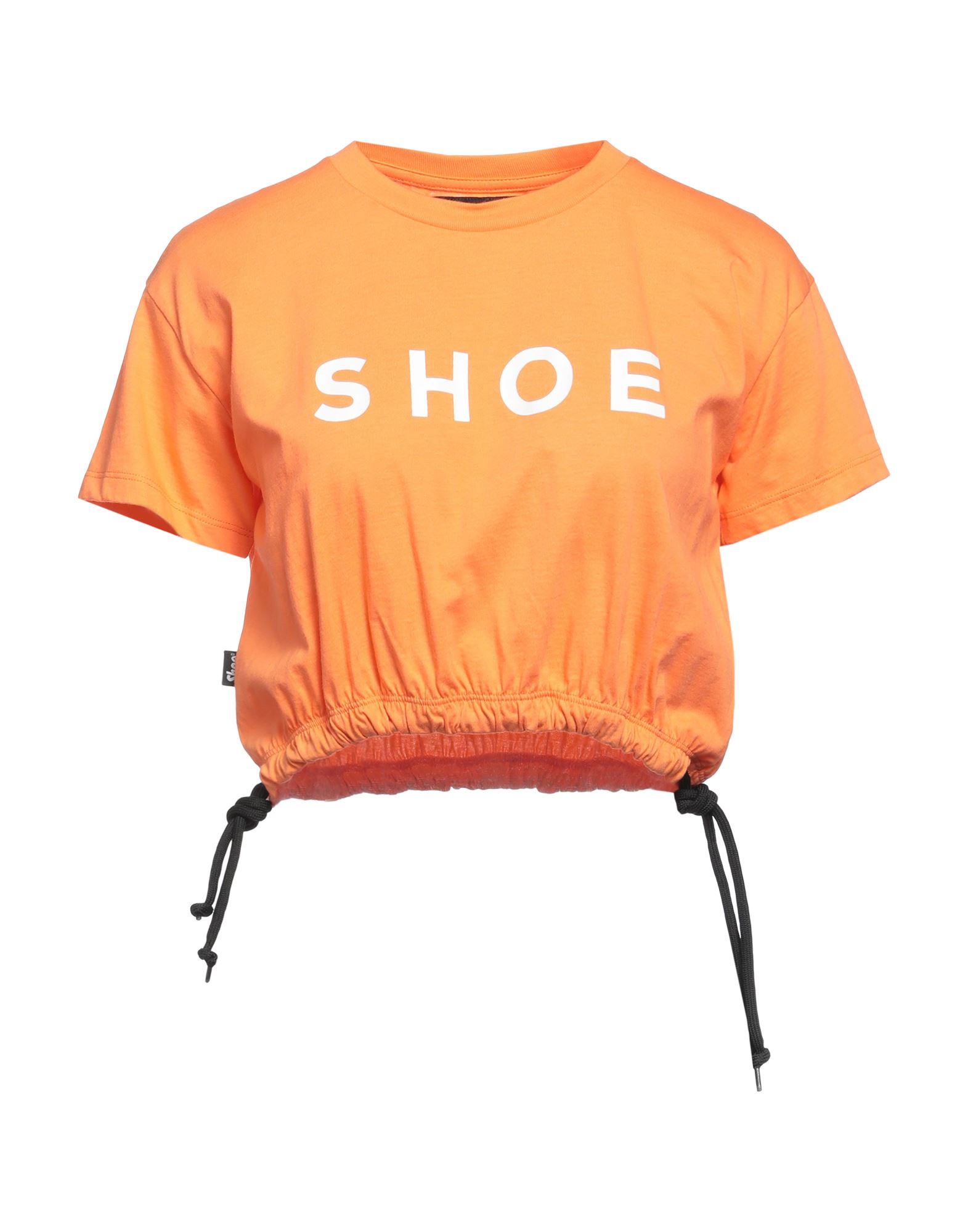 Shoe® Shoe Woman T-shirt Orange Size Xs Cotton
