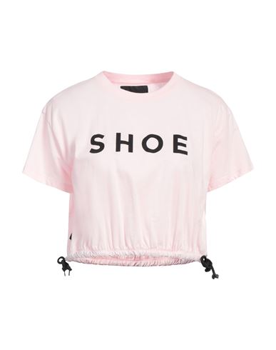 Shoe® Shoe Woman T-shirt Pink Size L Cotton In Pink