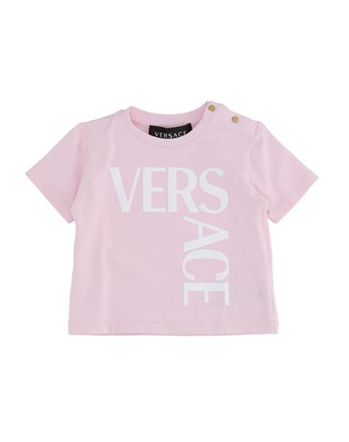 Versace Young Babies'  Newborn Boy T-shirt Light Pink Size 3 Cotton, Elastane