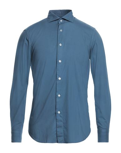 Boglioli Man Shirt Light Blue Size 15 ½ Cotton