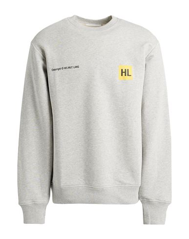 Helmut Lang Man Sweatshirt Grey Size Xxl Cotton