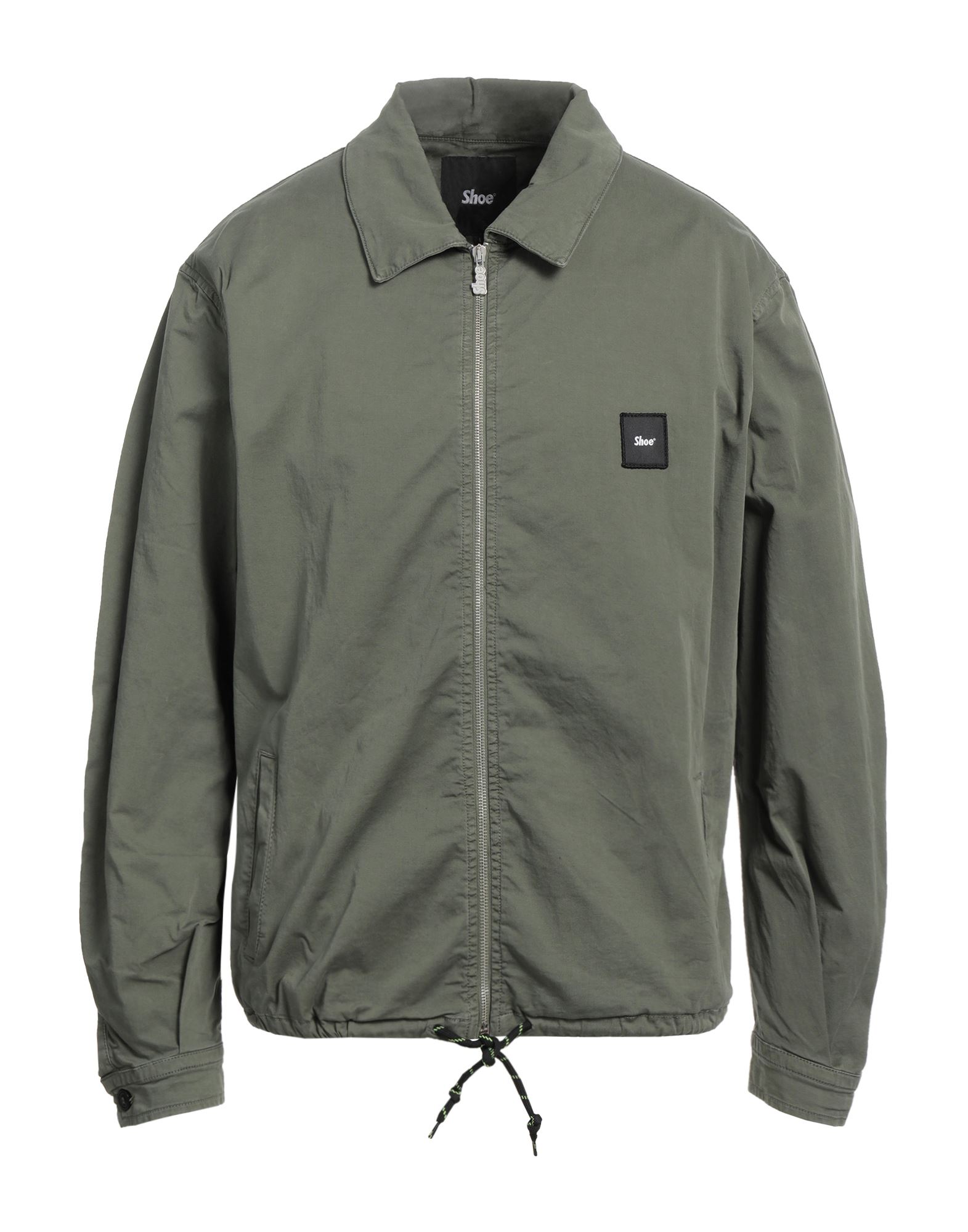 Shoe® Shoe Man Jacket Military Green Size S Cotton, Elastane