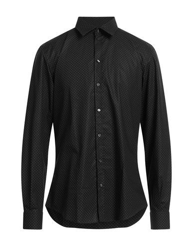 Dolce & Gabbana Man Shirt Black Size 15 Cotton