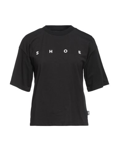 Shoe® Shoe Woman T-shirt Black Size Xs Cotton