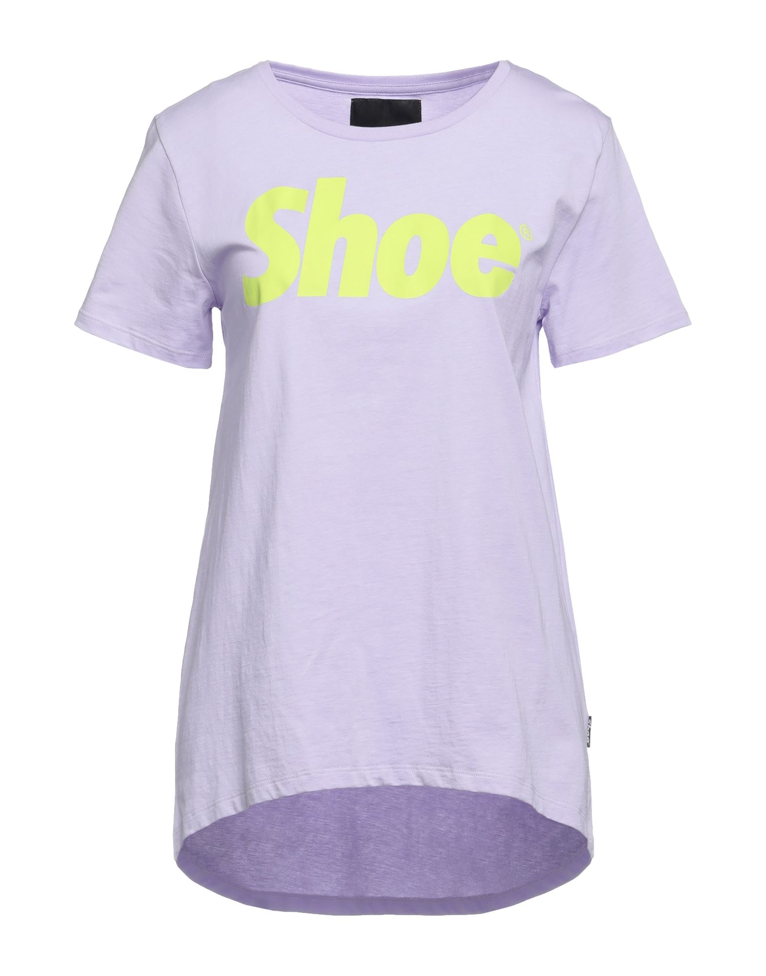 Shoe® Shoe Woman T-shirt Lilac Size Xs Cotton In Purple